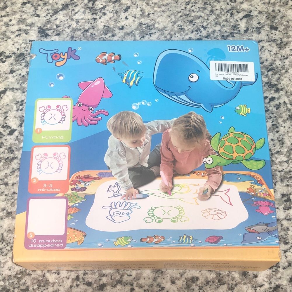 🎃🔥 Toyk Ocean Magic Reusable Water Drawing Mat